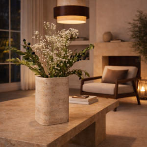 The Ethereal Travertine Vessel