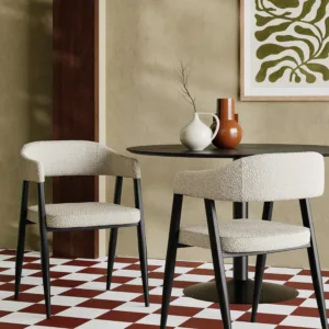 the Lena Minimalist Dining Chair