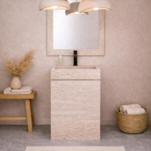 Aurelia Travertine Bath Ensemble