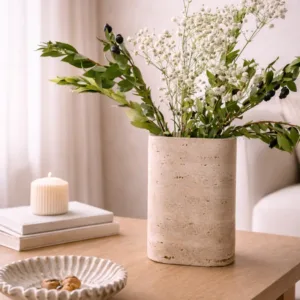 The Ethereal Travertine Vessel