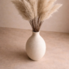 The Alabaster Plumage Minimalist Vessel