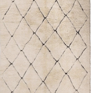 Beni Ourain Wool Rug The Nomad Geometric