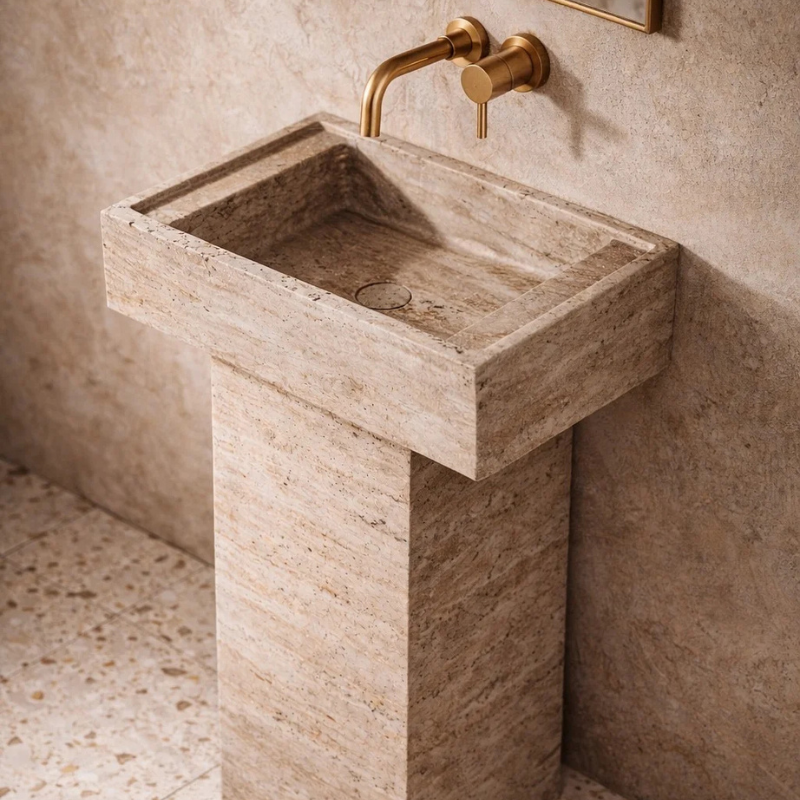 Travertine Sink Born In Roma Travertine Sink Born In Roma