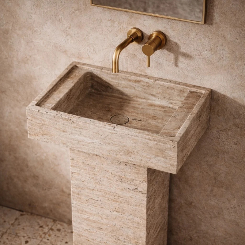 Travertine Sink Born In Roma Travertine Sink Born In Roma