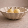 The Scalloped Travertine Bowl