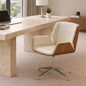 Linea Walnut Executive Chair